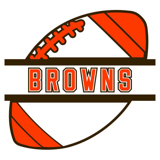 Football Cleveland Browns Logo vinyl decal